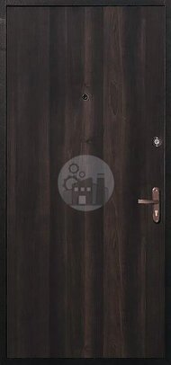 металлическая дверь с отделкой ламинатом внутри - внутренняя часть двери ДВ-165
