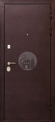 Дверь металлическая в дом, порошковый окрас, внутри винорит-ДВ-751